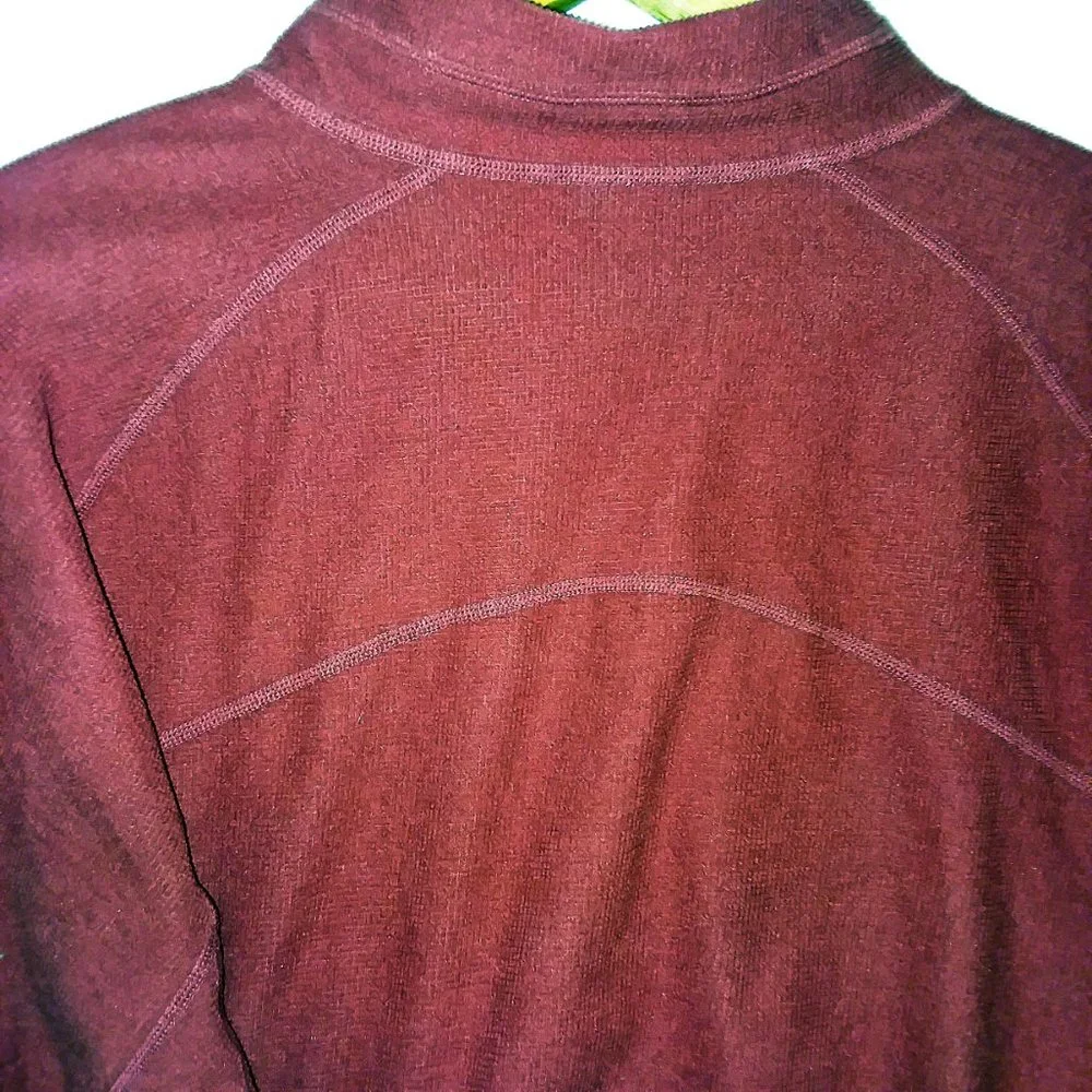 Nike ACG Thermal Waffle Knit 1/2 Zip Red Sz XXL
